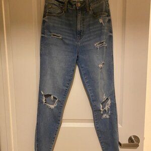 Daze Brand - Distressed Skinny Jeans - Size 26